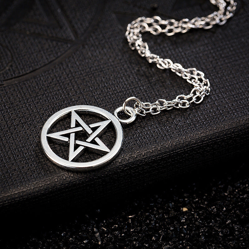 Movie Five-pointed Star Sun Evil Power Necklaces