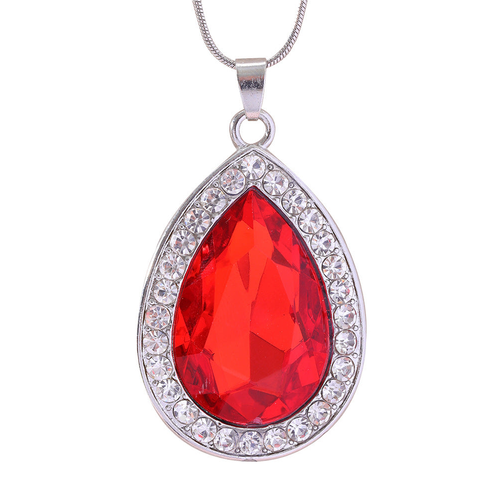 Sophia Power Stone Princess Charm Pendant Necklaces