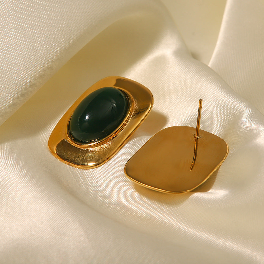 Schmuck Gold Retro Erschwingliche Luxus-Ohrringe von hoher Qualität