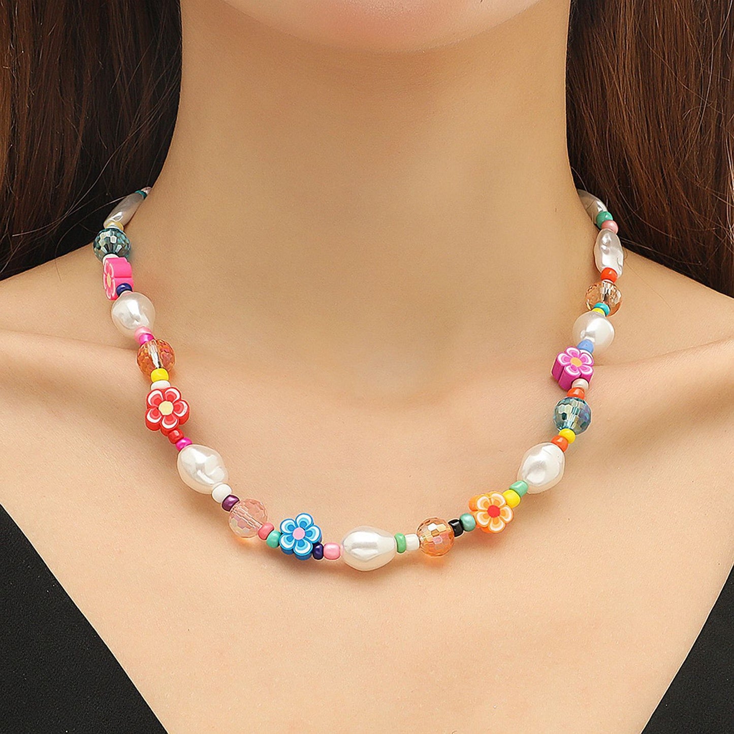 Women's Summer Seaside Design Sense Niche Clavicle Chain Necklaces