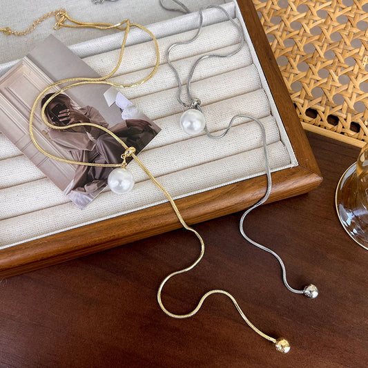 Colliers de sens de conception de haute qualité avec perles réglables extractibles