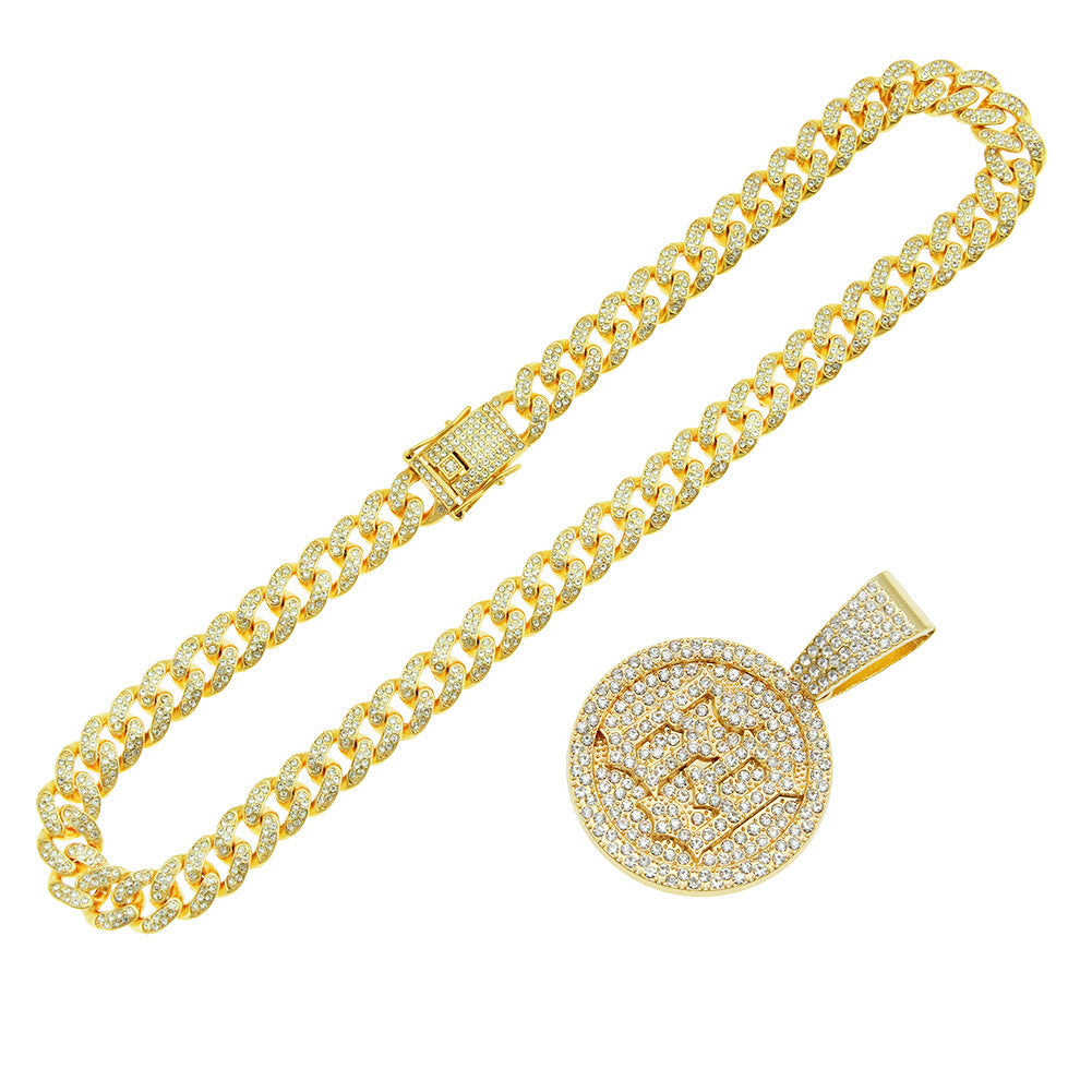 Pendant Cuban Link Chain Nightclub Street Necklaces