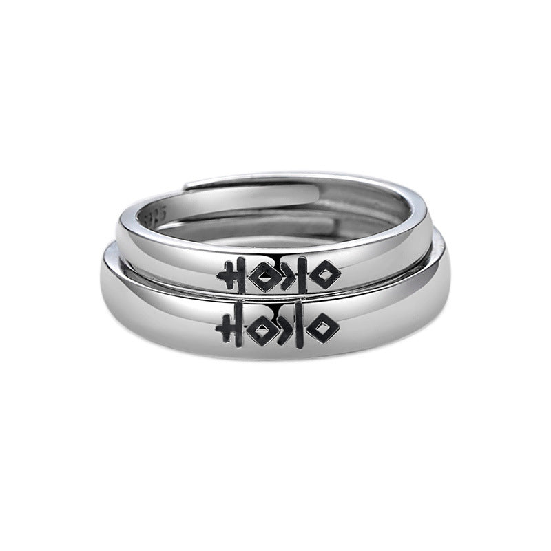 Damen- und Herrenringe im chinesischen Stil