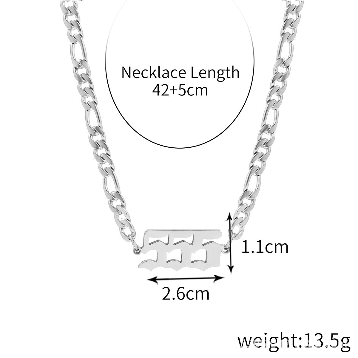 Women's Angel Digital Stainless Steel Titanium Pendant Necklaces