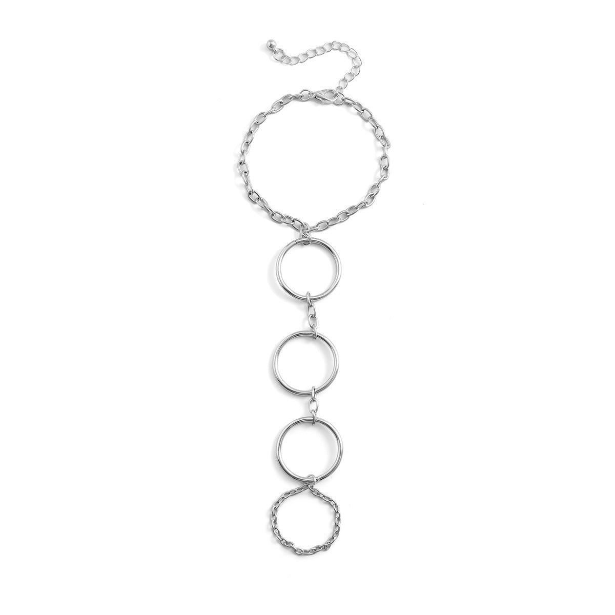 Punk Geometric Hollow Finger Personality Simple Bracelets