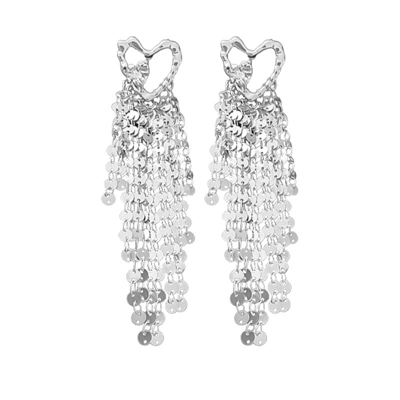 Crystal Tassel Refined Personalized Niche Ear Jewelry Advanced Earrings