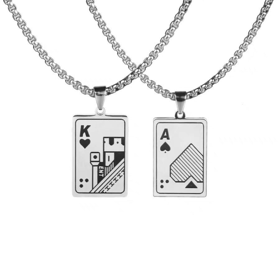 Titanium Steel Stainless Fashion Hip Hop Necklaces