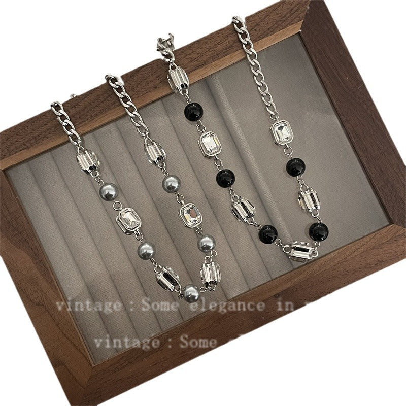 Titanium Steel Light Luxury Temperament Personality Niche Necklaces