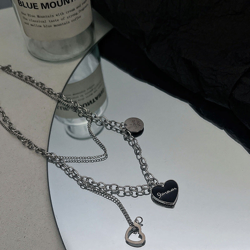 Women's Clavicle Chain Cold Style Design Temperament Necklaces