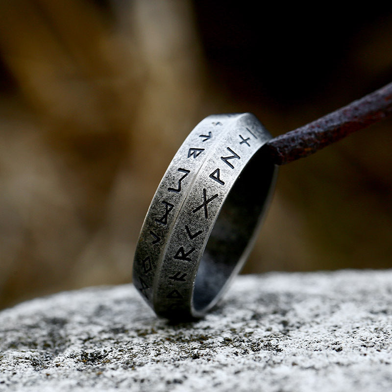 Women's & Men's & Fashion Stainless Steel And Retro Rings
