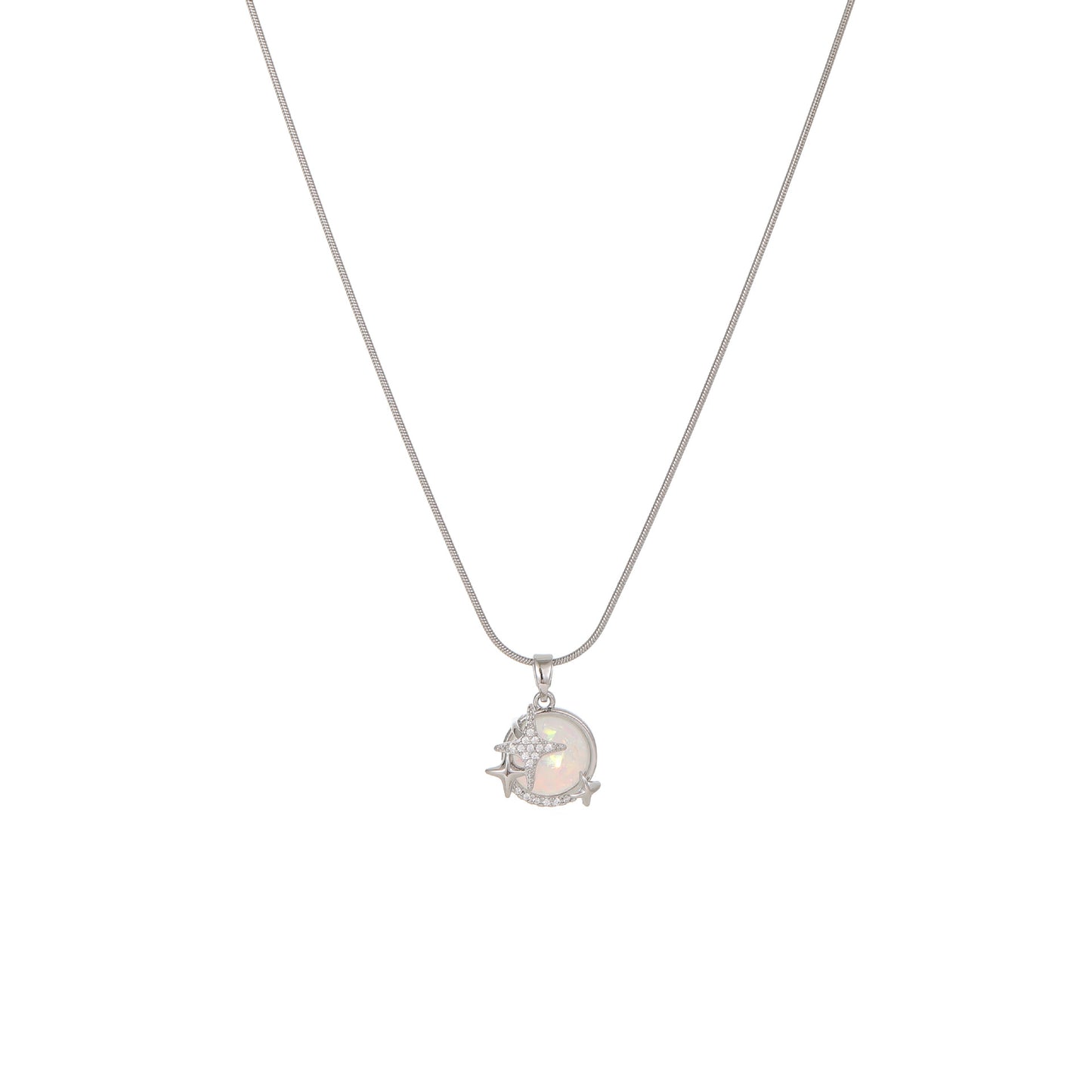 Broadcast Fashion Star Sea Titanium Steel Necklaces