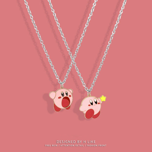 Colliers et pendentifs mignons pour femmes et hommes, chaîne de pull, couple et colliers