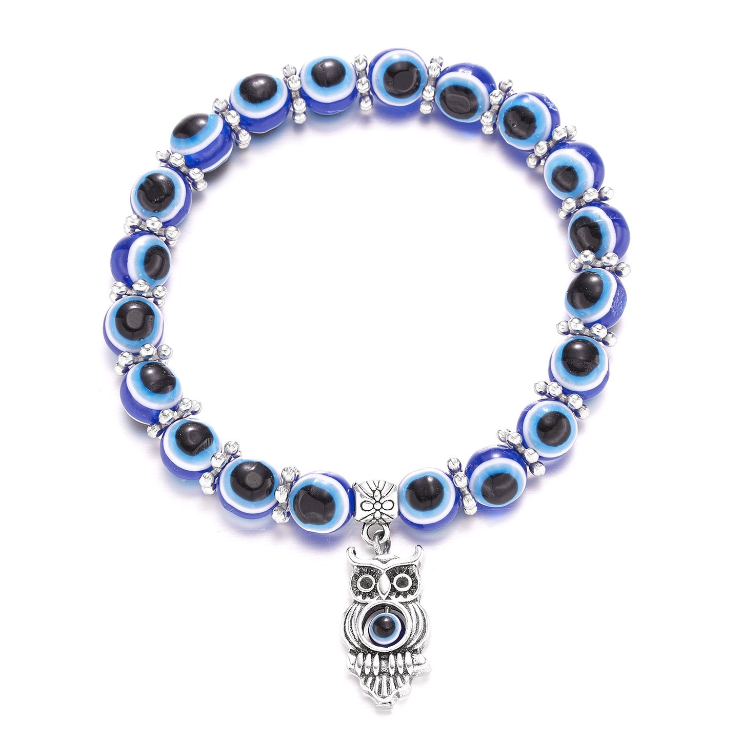 Blue Eyes Hand Of Fatima Turkish Bracelets