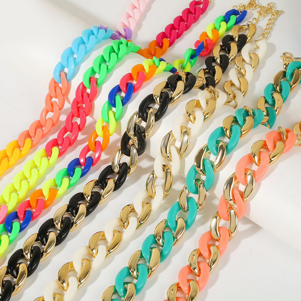 Women's Popular Style Accessories Retro Exaggerated Hip Necklaces