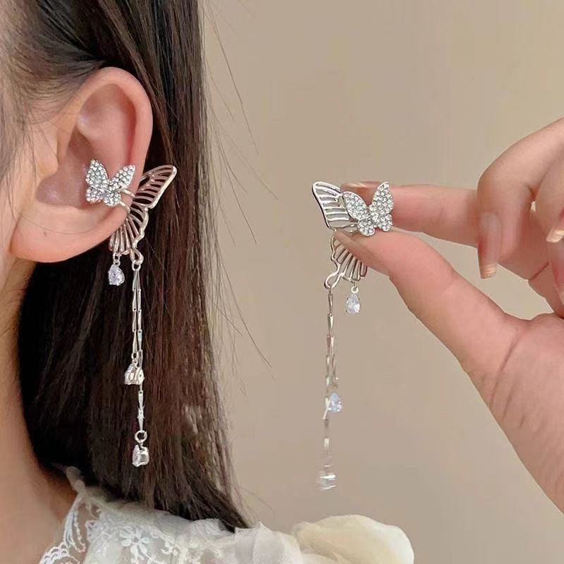 Women's Clip Light Luxury High-grade Niche Super Earrings