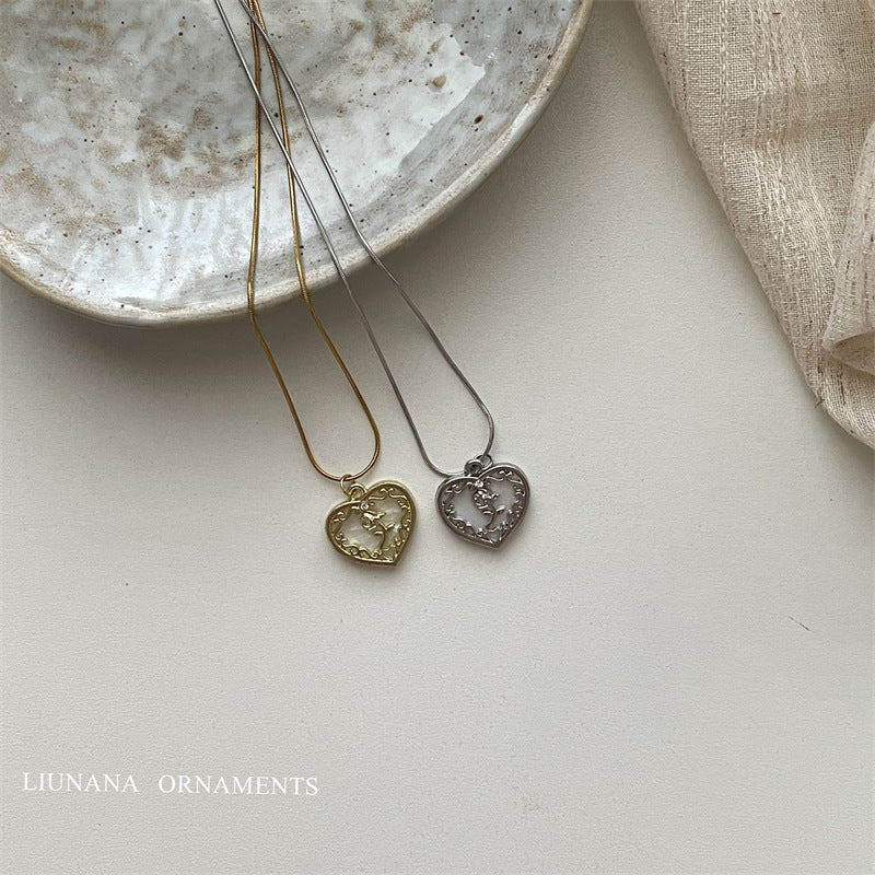 Female Light Luxury Minority Clavicle Chain Design High Necklaces