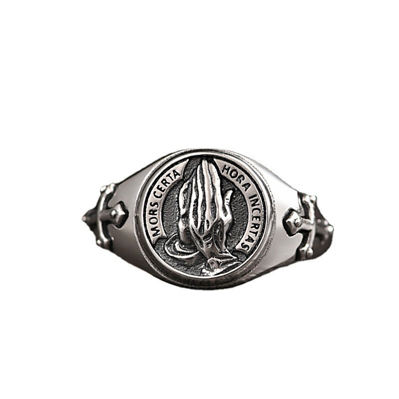 Men's Hands Trendy Hip Hop Style High Street Ornament Rings