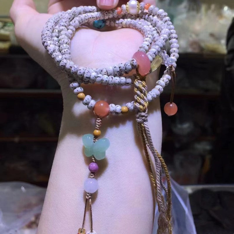 Gold Seed Bodhi Ethnic Style Cultural Artifact Bracelets