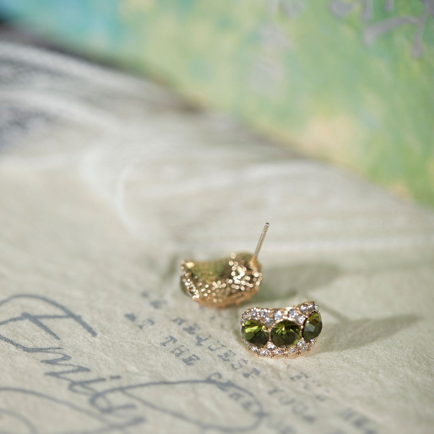 Bobine de moustique à Clip blanc quotidien en Zircon, sans boucles d'oreilles