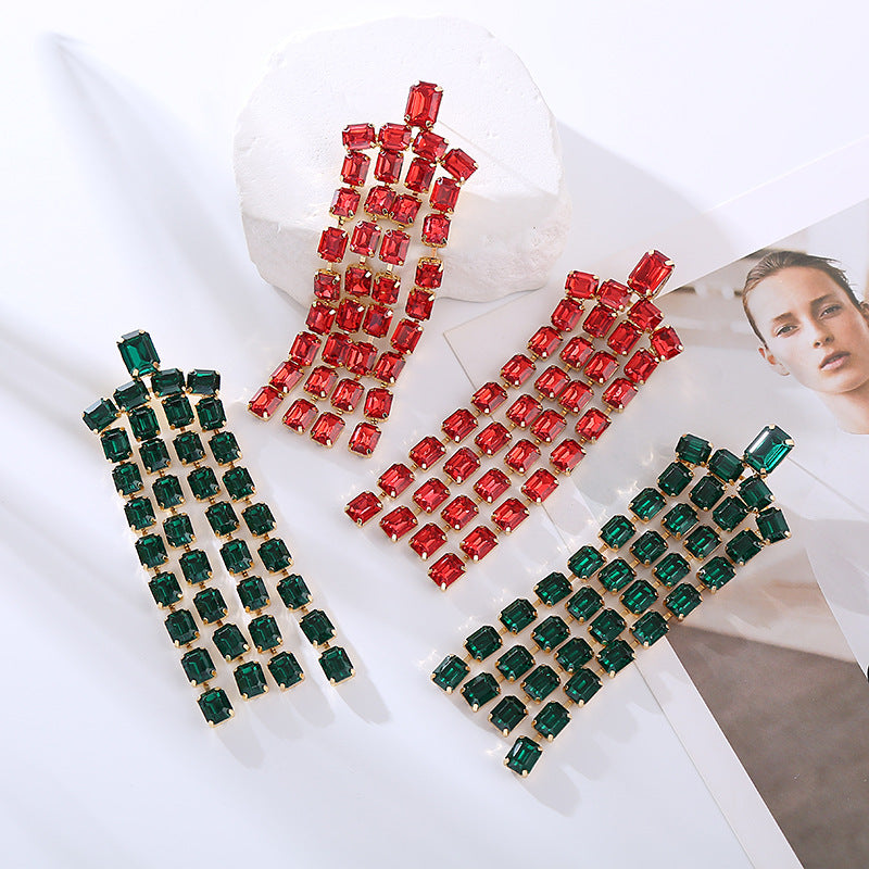 Bagues à franges longues exagérées pour femmes, bagues tendance de personnalité de haute qualité