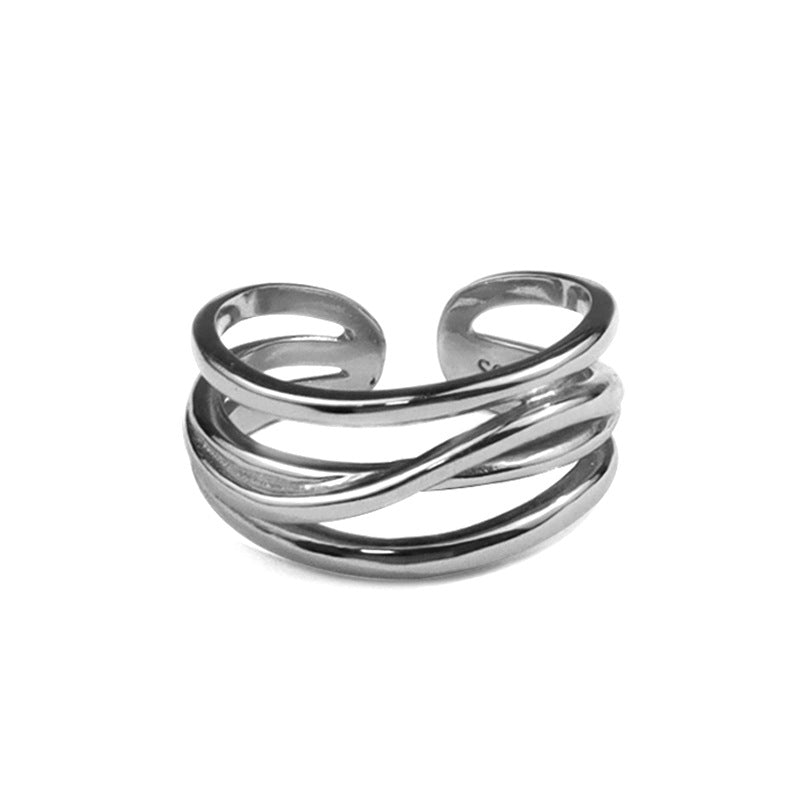 Damen-Stil-Knuckle-Modeaccessoires, personalisierte geometrische Ringe