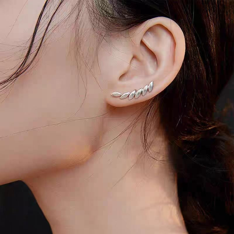 Gentle Temperamental Pearl High-grade Diamond Decorations Niche Stud Earrings