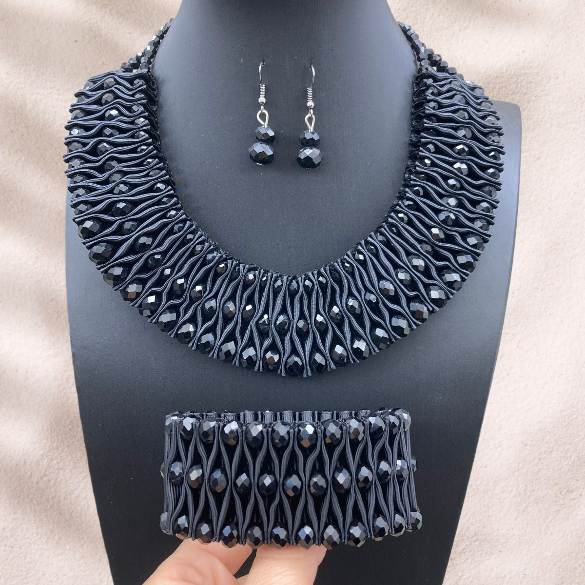 Durable Classic Stylish Woven Pleated Vintage Necklaces