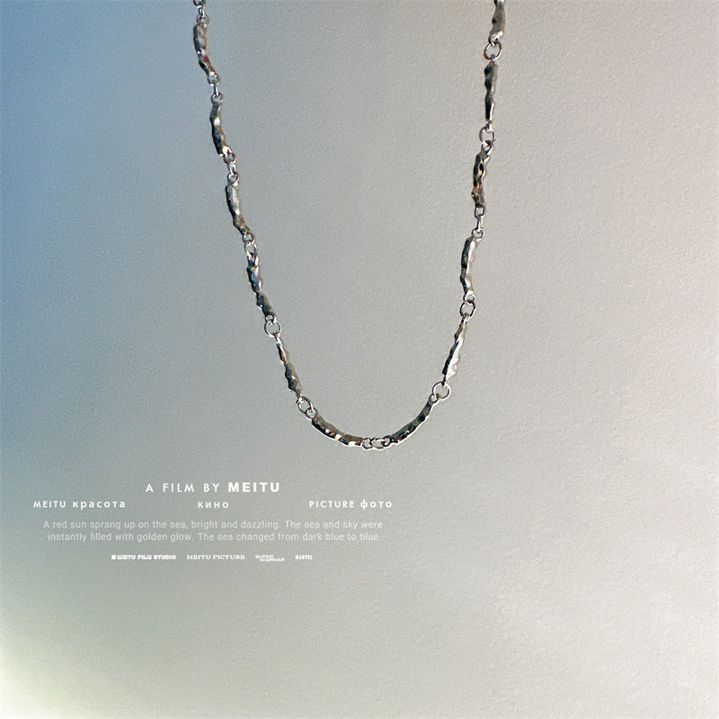 Petits morceaux de colliers de hanche féminins Sier