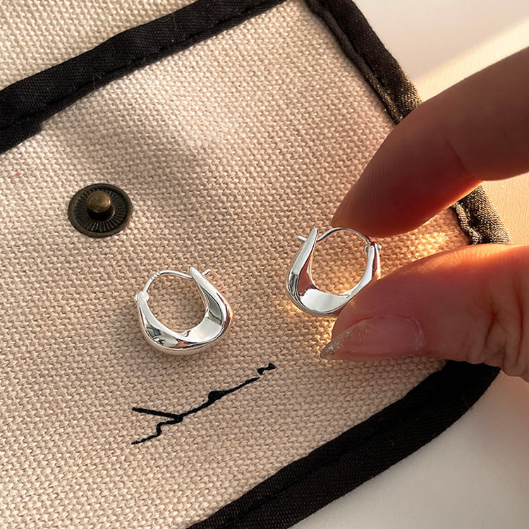 Women's Metal Ear Cuff Design Sense Niche Simple Earrings