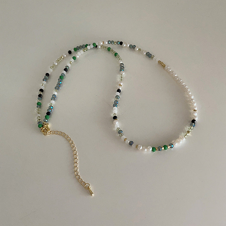 Pearl Female Niche Retro Personality All Match Temperament Necklaces
