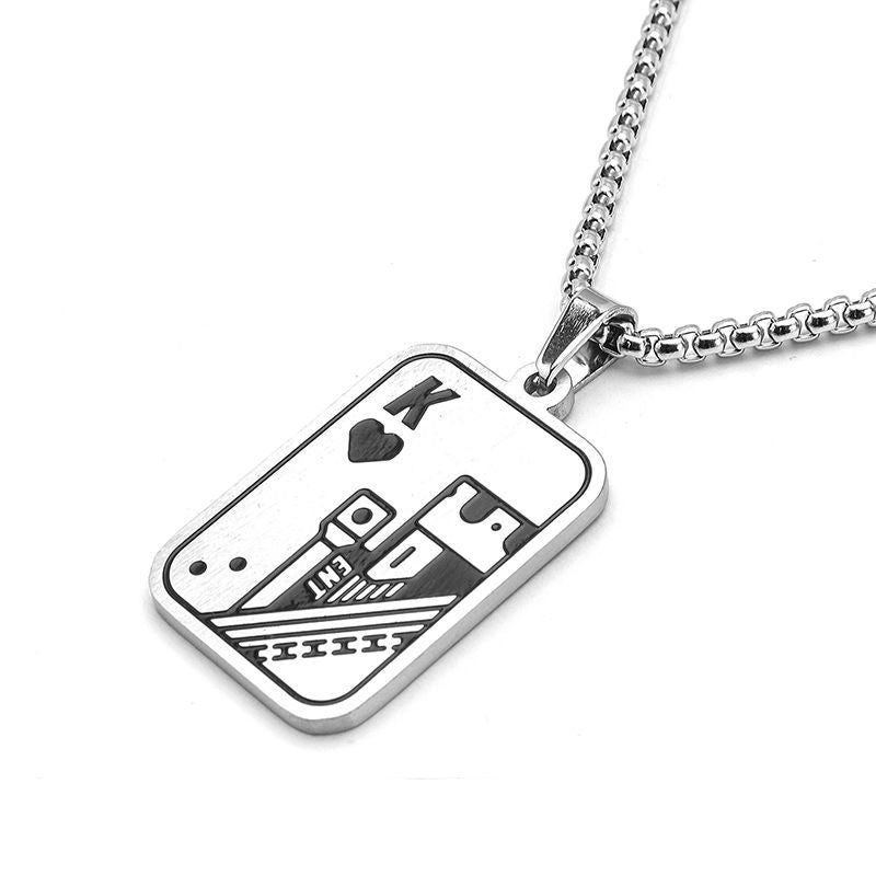 Titanium Steel Stainless Fashion Hip Hop Necklaces