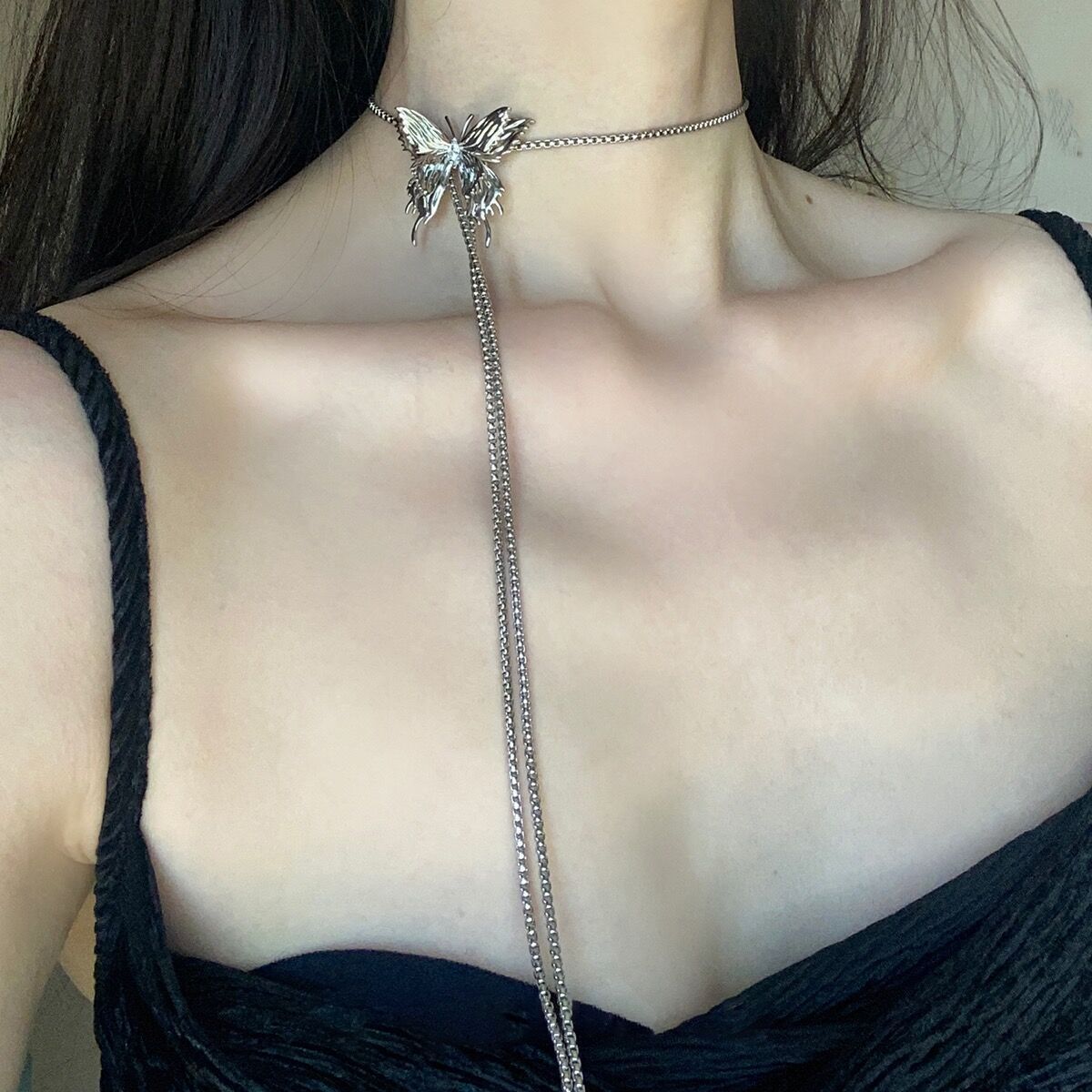 Pull papillon femme pour colliers minoritaires de luxe légers et tendance