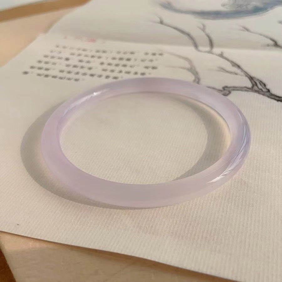 Women's Jade Jingle Thick Type Round One Step At Time Bracelet