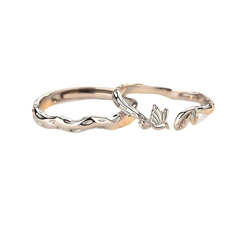 Women's & Men's & And Light Luxury Minority Design Sense Birthday Gift For Rings