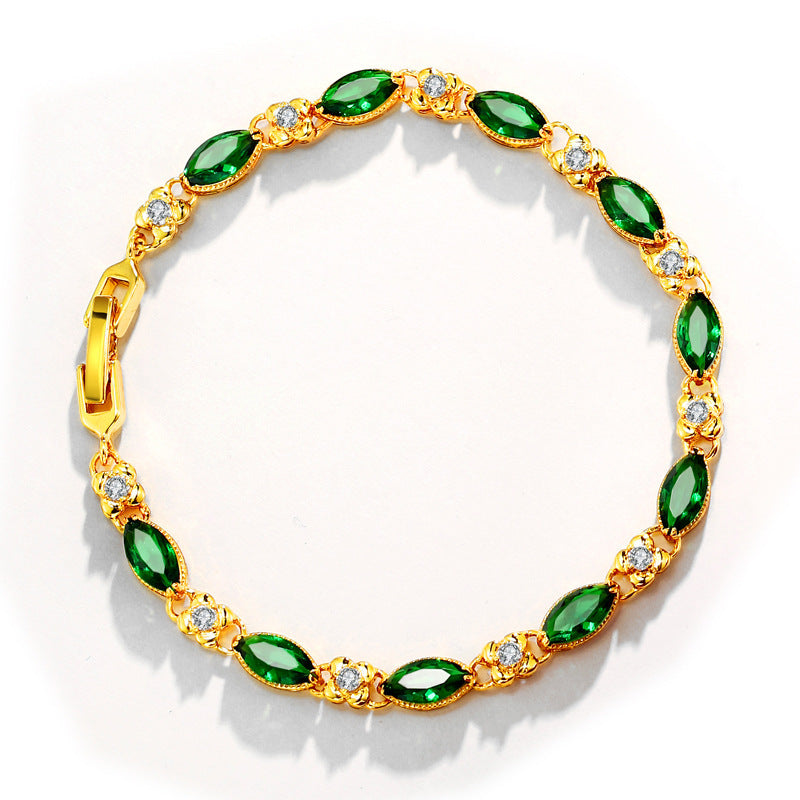 Women's Jewelry Ornament Alloy Fashionable Retro Imitation Bracelets