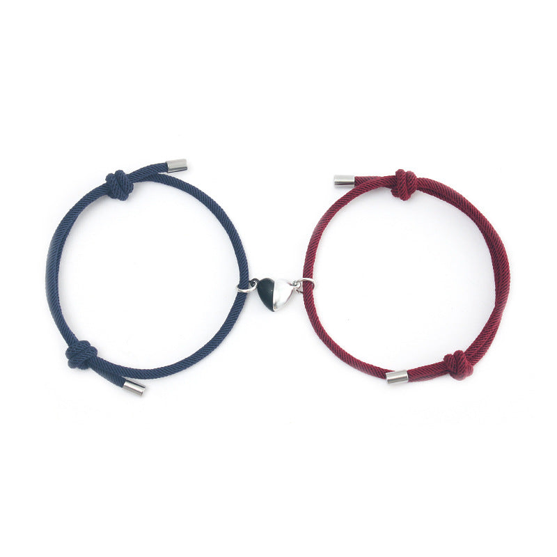 Damen & Herren & Liebesmagnet-Paarpaar und Armbänder