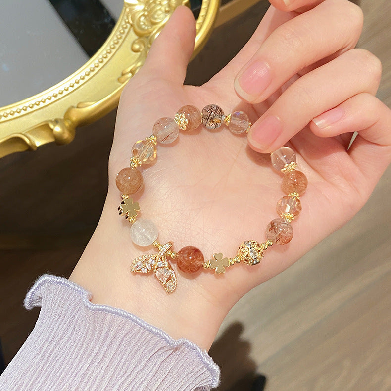 Color Hair Crystal Fresh Meerjungfrau-Freundinnen-Armbänder