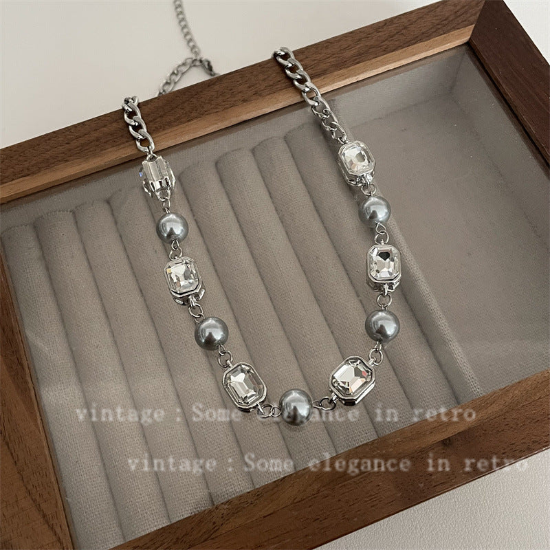 Titanium Steel Light Luxury Temperament Personality Niche Necklaces