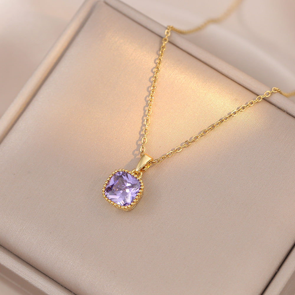 Women's Interest Light Luxury Design Pendant Elegant Outfit Necklaces