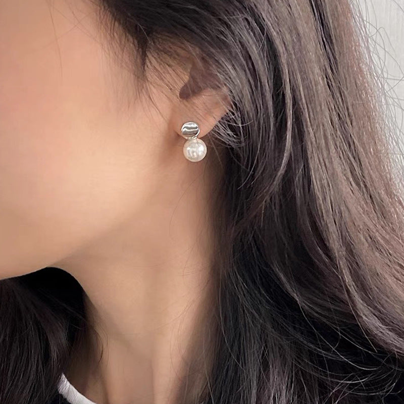 Damen-Ohrringe mit Retro-Persönlichkeit und Minimalismus, anmutige Mode