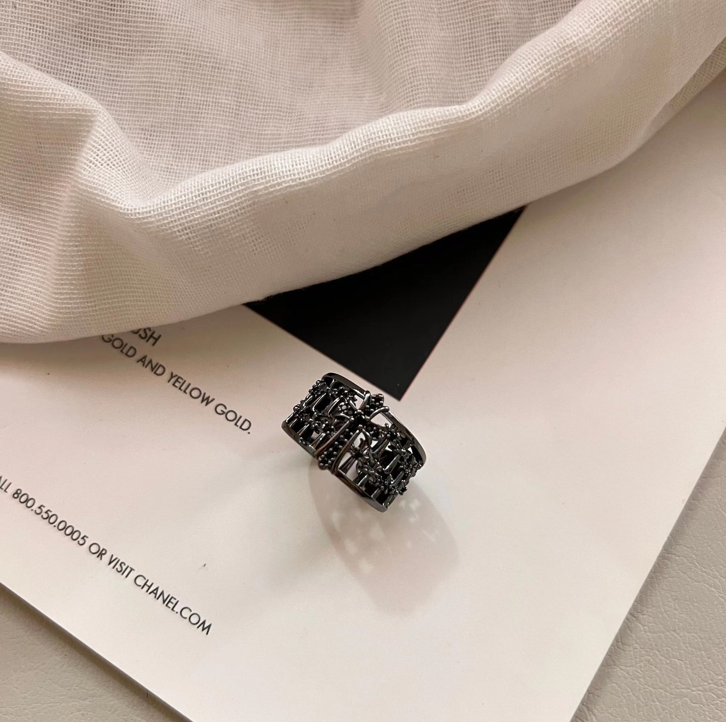 Punk Cross Twin Fashion Neutral Design Rings