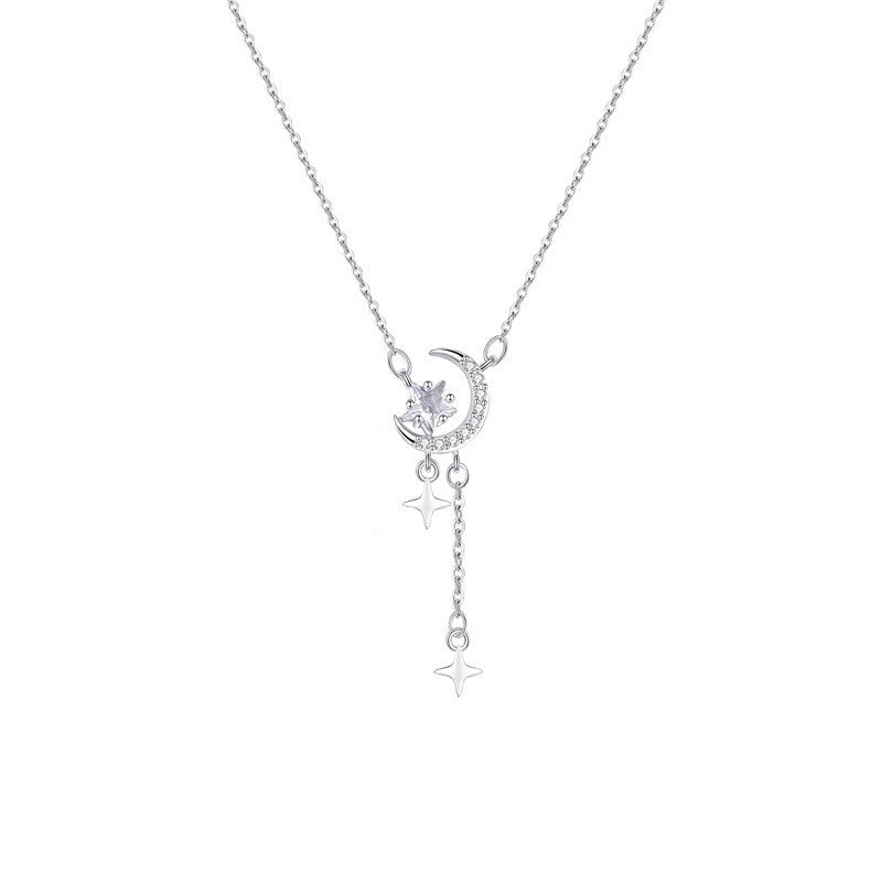 Women's For Light Luxury High-grade Tassel Clavicle Chain Refined Necklace