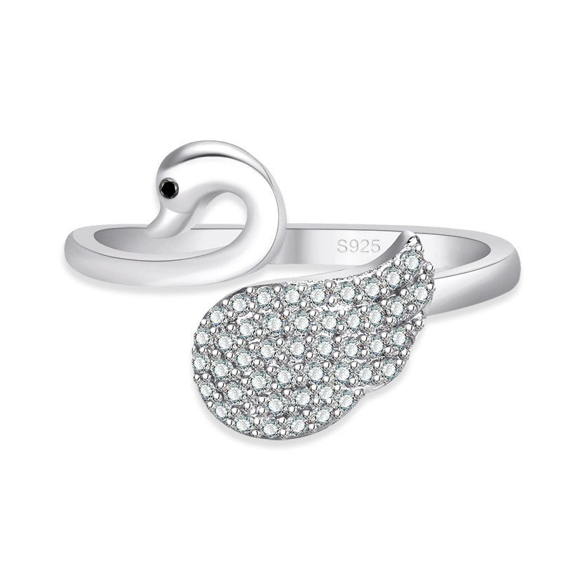 Personalized Index Finger Cold Light Luxury Design Rings