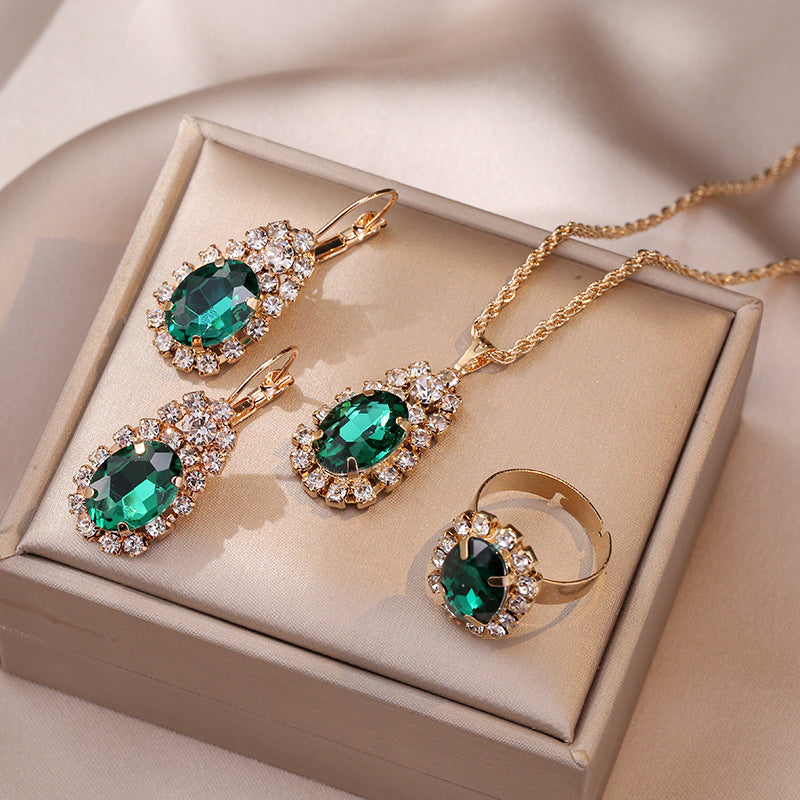 Women's Pendant High-grade Suit Hemp Flowers Chain Necklaces