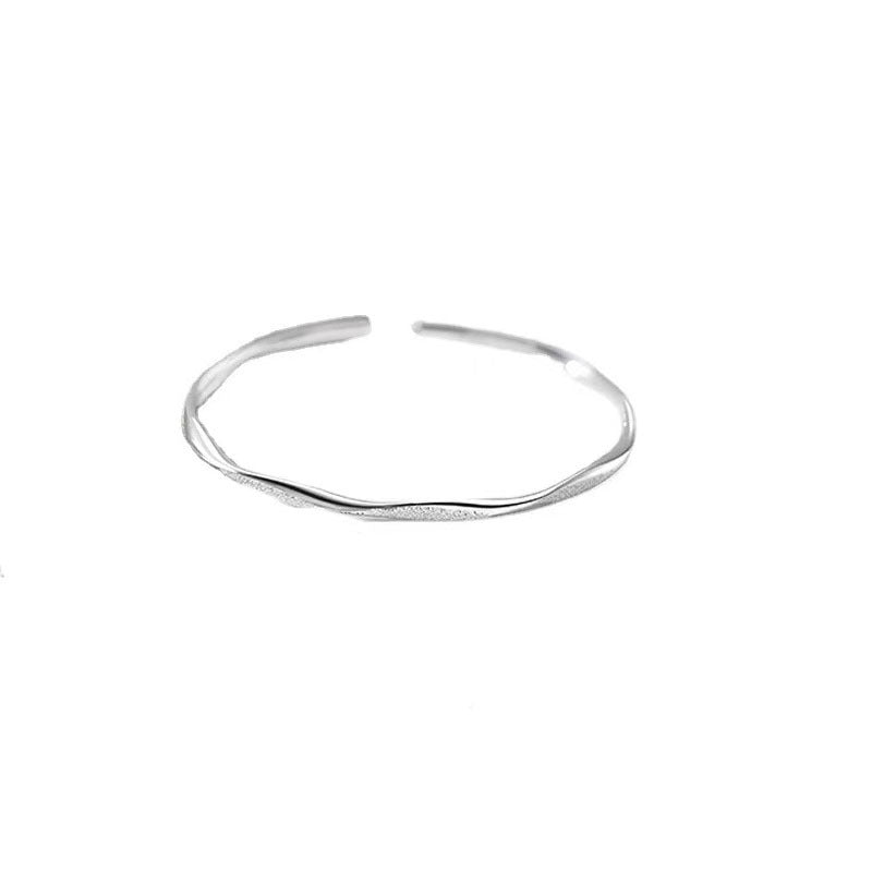 Women's & Men's One Pair Design Versatile High-grade Frosted Bracelets