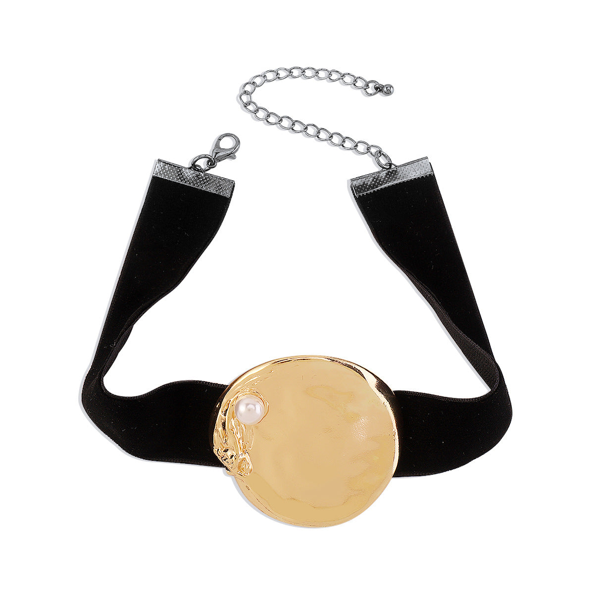Women's Retro Round Sexy Exaggerated Geometry Metallic Necklaces
