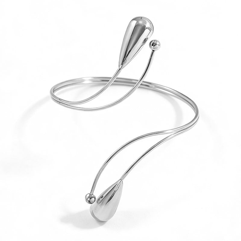 Adjustable Water Drop Armband High Sense Exaggerated Personalized Fashion Hand Bracelet