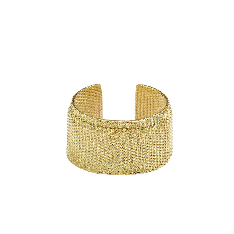 Mori Style Retro Minority Design Open Female Grit To Rings