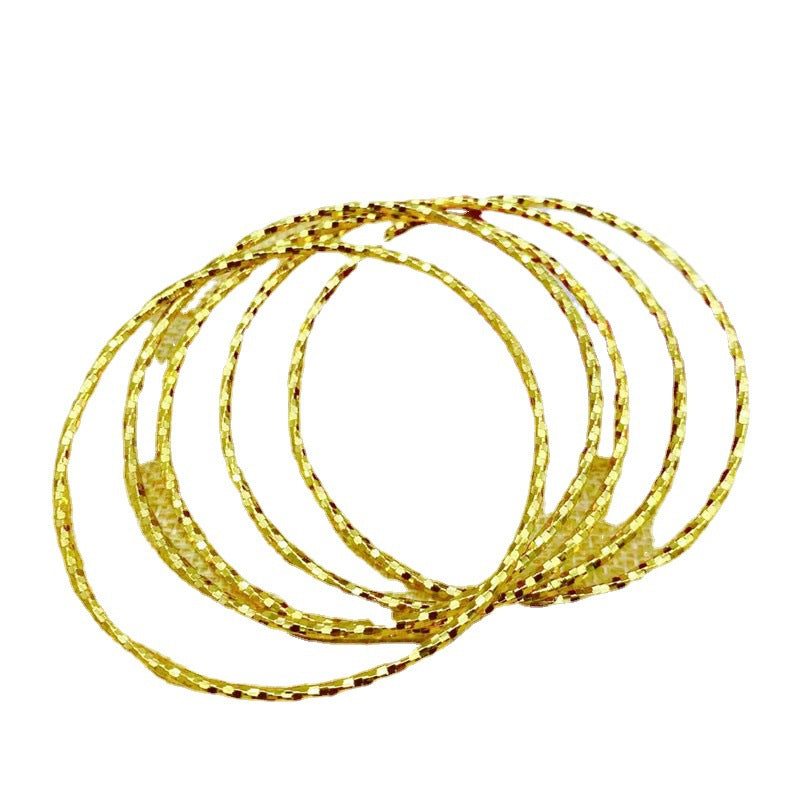 Women's Placer Gold Fine Sand Fashion Shop Bracelets