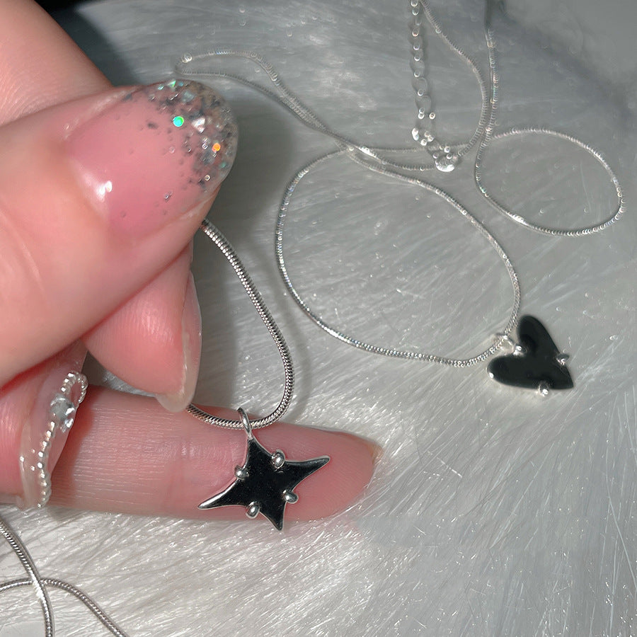 Women's High-grade Design Sense Niche Love Star Necklaces